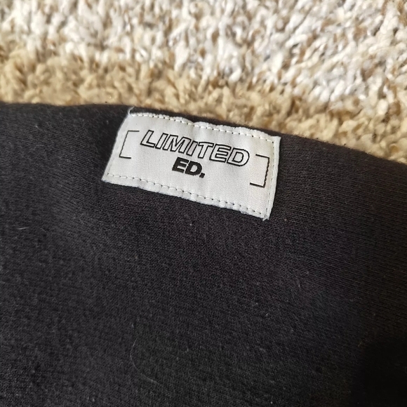 Boohoo Black Limited Edition Joggers Sweatpants - Picture 3 of 5
